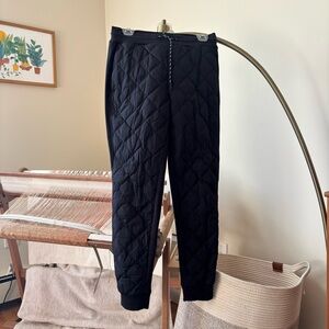 Athleta APRES SKI DOWN JOGGER, Black, size 4